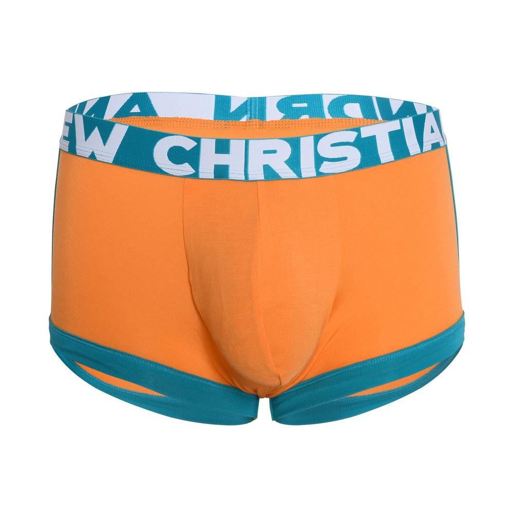 Andrew Christian CoolFlex Active Boxer w/ SHOW-IT® Tangerine
