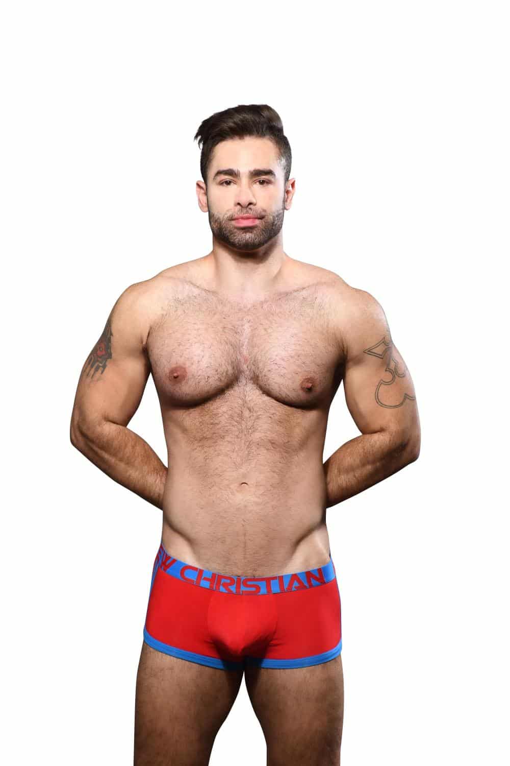 Andrew Christian Bokserki CoolFlex Modal Active z Show-It Czerwone