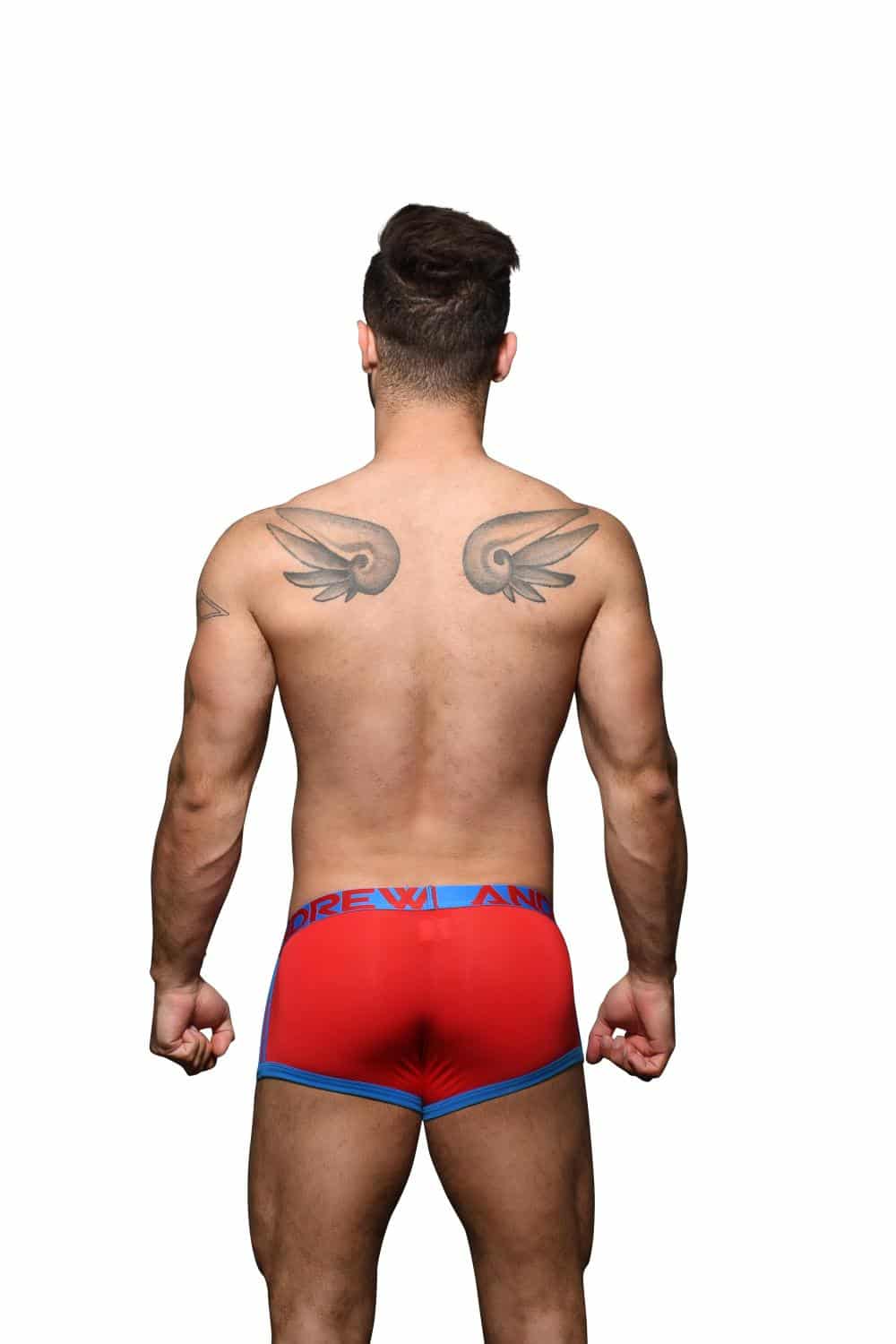 Andrew Christian Bokserki CoolFlex Modal Active z Show-It Czerwone