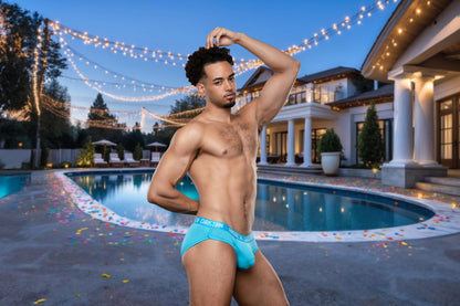 Andrew Christian CoolFlex Modal Brief w/ SHOW-IT® Aqua