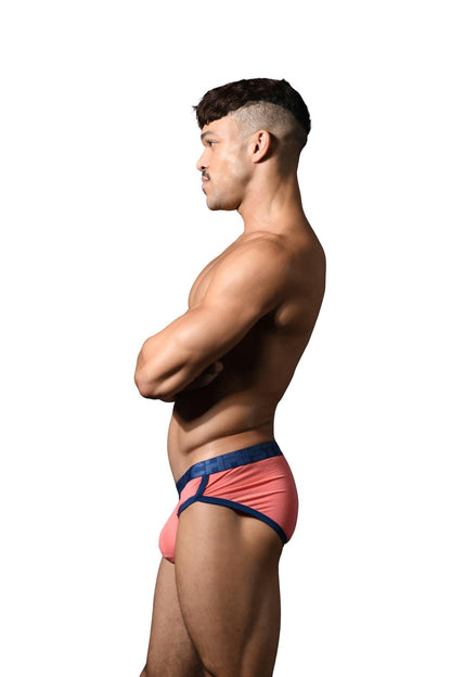 Andrew Christian CoolFlex Modal Brief w/ SHOW-IT® Coral