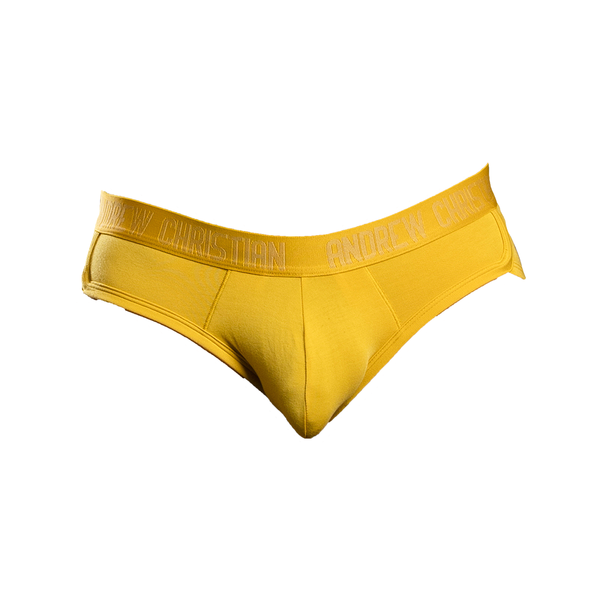 Andrew Christian CoolFlex Modal Brief w/ SHOW-IT® Mustard
