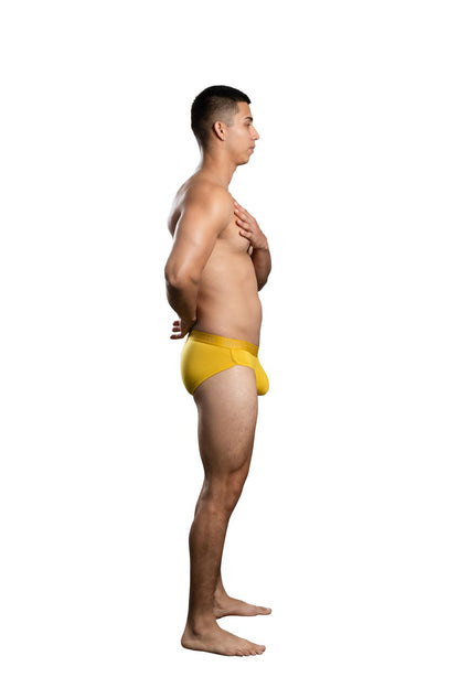 Andrew Christian Slipy CoolFlex Modal z SHOW-IT® Musztarda