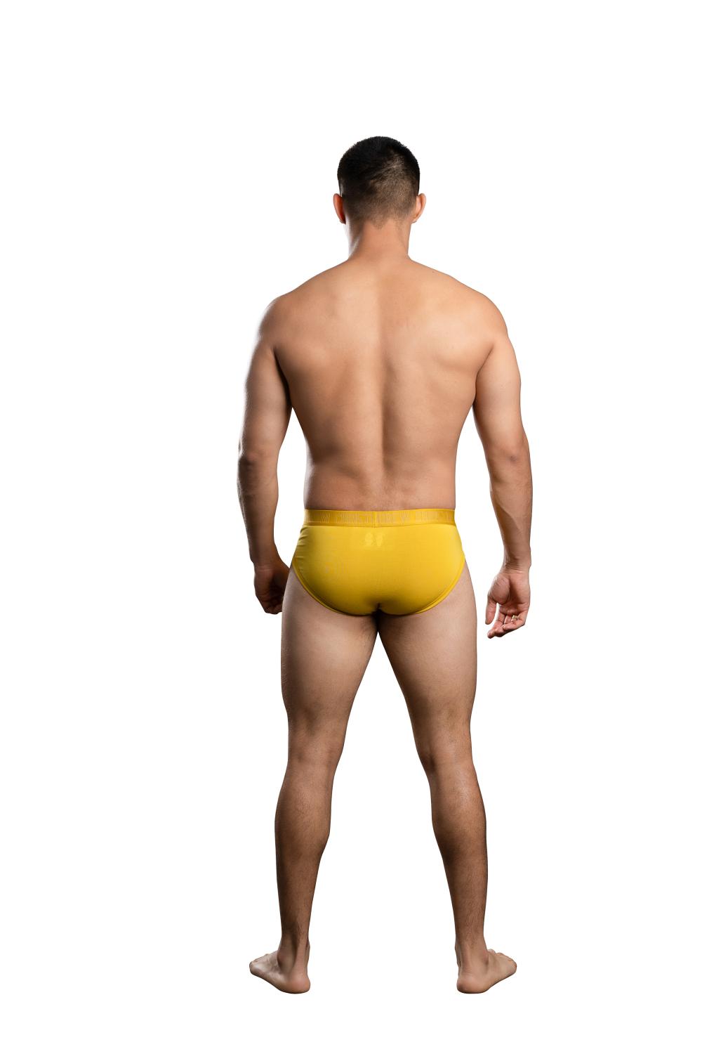 Andrew Christian CoolFlex Modal Brief w/ SHOW-IT® Mustard