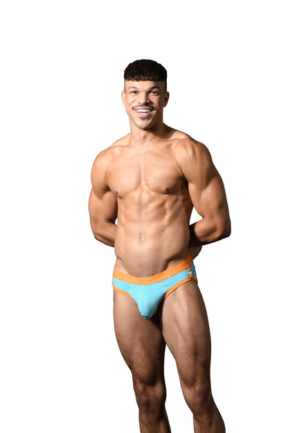 Andrew Christian CoolFlex Modal Slip mit SHOW-IT® Himmelblau