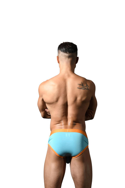 Andrew Christian CoolFlex Modal Slip mit SHOW-IT® Himmelblau