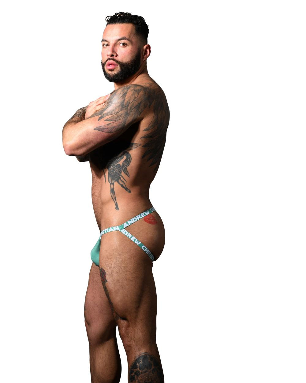 Andrew Christian Fly Jock w/ ALMOST NAKED® Sage