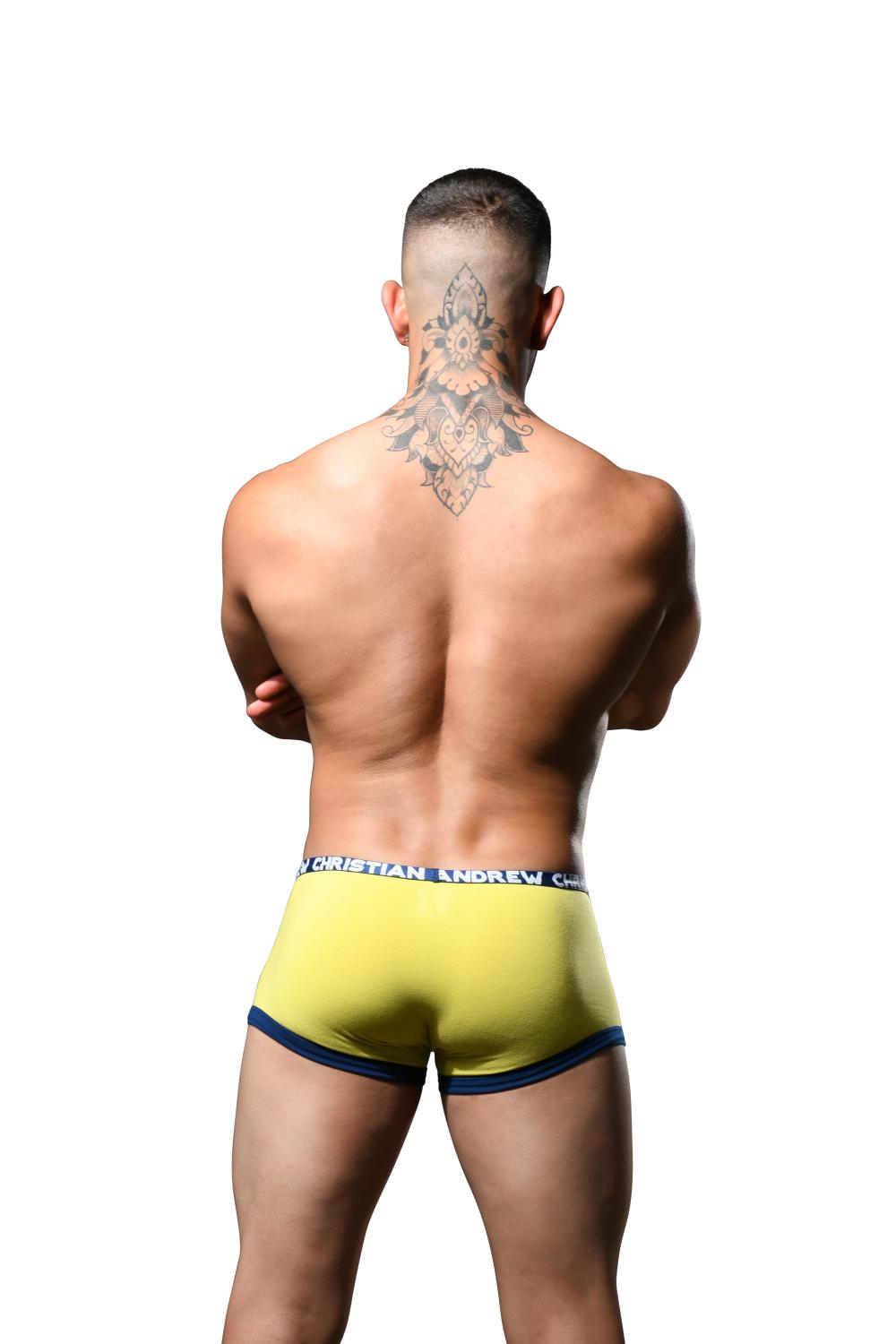 Andrew Christian Fly Tagless Boxer m/ ALMOST NAKED® Citrusgul