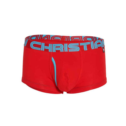 Andrew Christian Boxer Fly Tagless avec ALMOST NAKED® Rouge