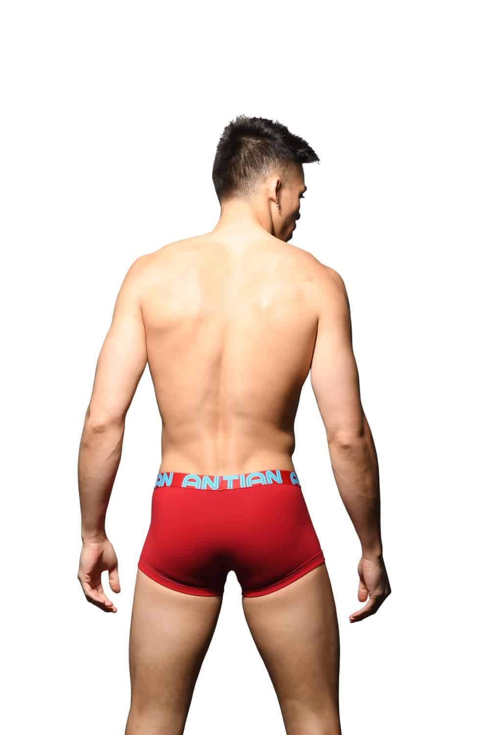 Andrew Christian Boxer Fly Tagless avec ALMOST NAKED® Rouge