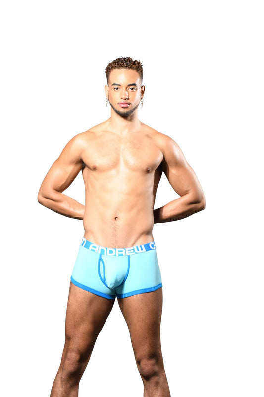 Andrew Christian Fluga Tagless Boxer med ALMOST NAKED® Himmelsblå