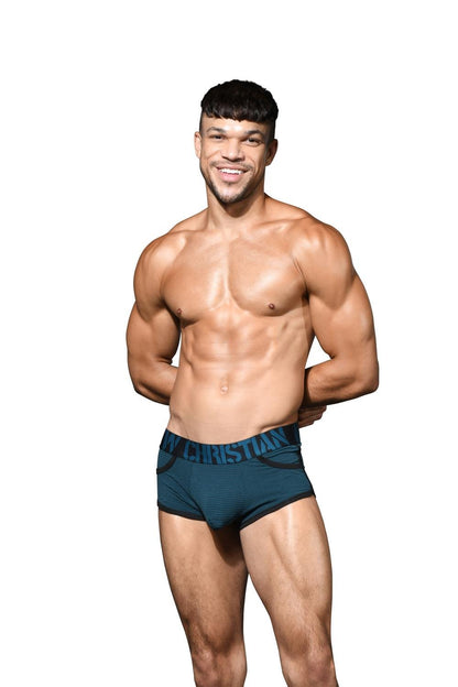 Andrew Christian Hanover Stripe -taskullinen bokseri ALMOST NAKED®