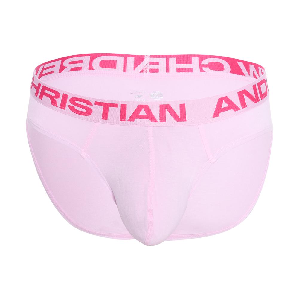 Happy Modal Andrew Christian Happy Modal Brief w/ ALMOST NAKED® Pink – Gunderwear