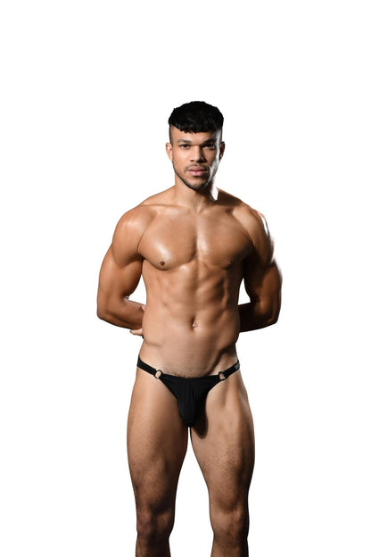 Andrew Christian Low Cut Ring Brief w/ ALMOST NAKED®Black