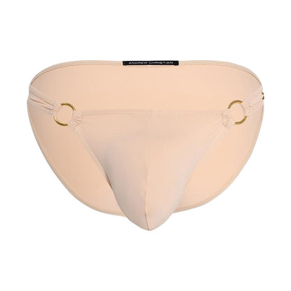 Andrew Christian Low Cut Ring Brief w/ ALMOST NAKED® Sand