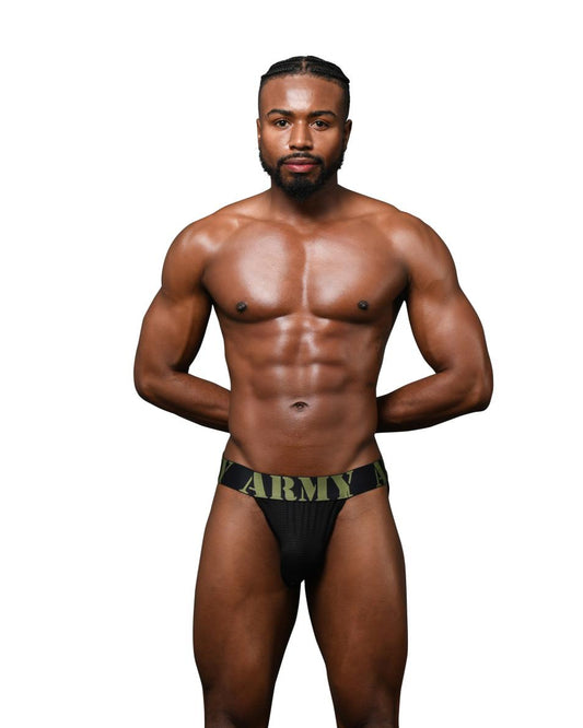 Andrew Christian Military Brief w/ ALMOST NAKED® Black