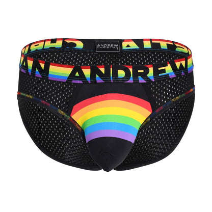 Andrew Christian Rainbow Arch Mesh Brief med ALMOST NAKED®