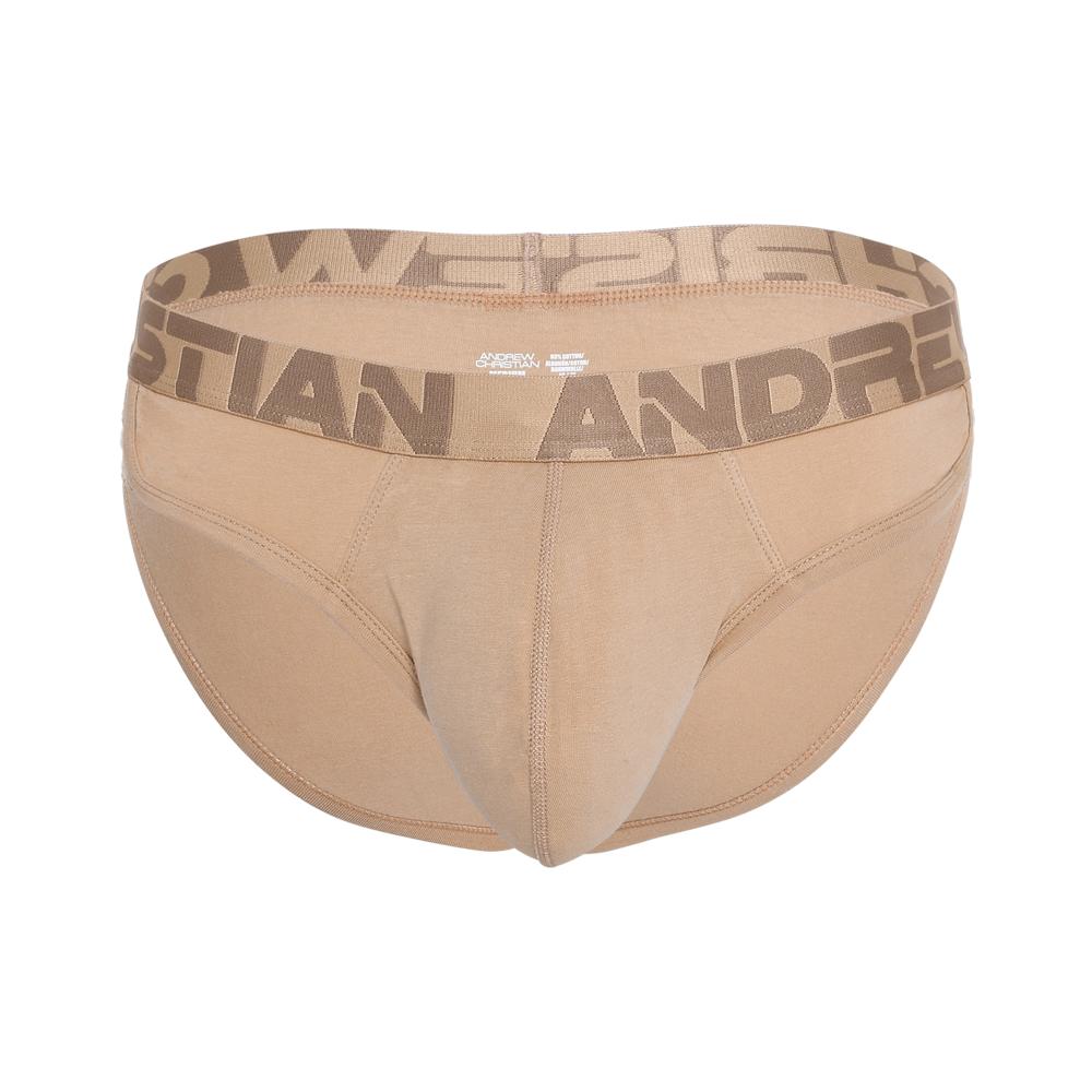 Andrew Christian Retro majtki z SHOW-IT® Khaki