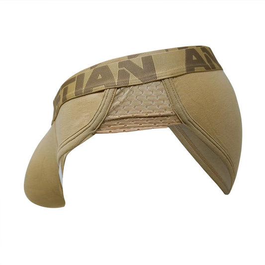 Andrew Christian Retro Brief w/ SHOW-IT® Khaki