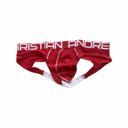 Andrew Christian SHOW-IT® Locker Room Jock Red