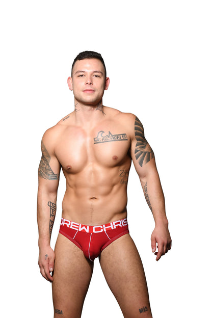 Andrew Christian SHOW-IT® Locker Room Jock Red
