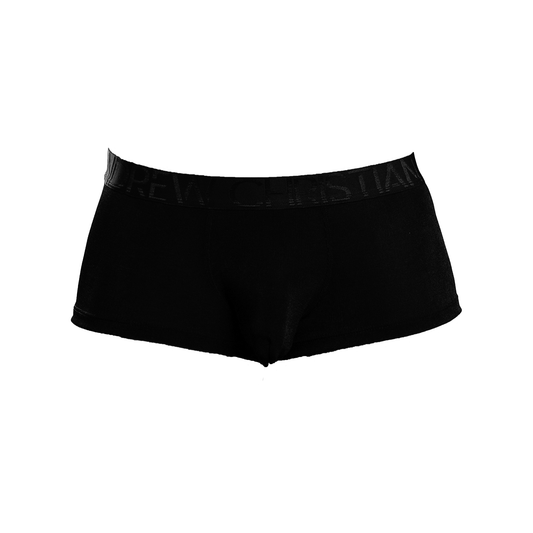 Andrew Christian Sensual Rib Boxer w/ ALMOST NAKED® Black
