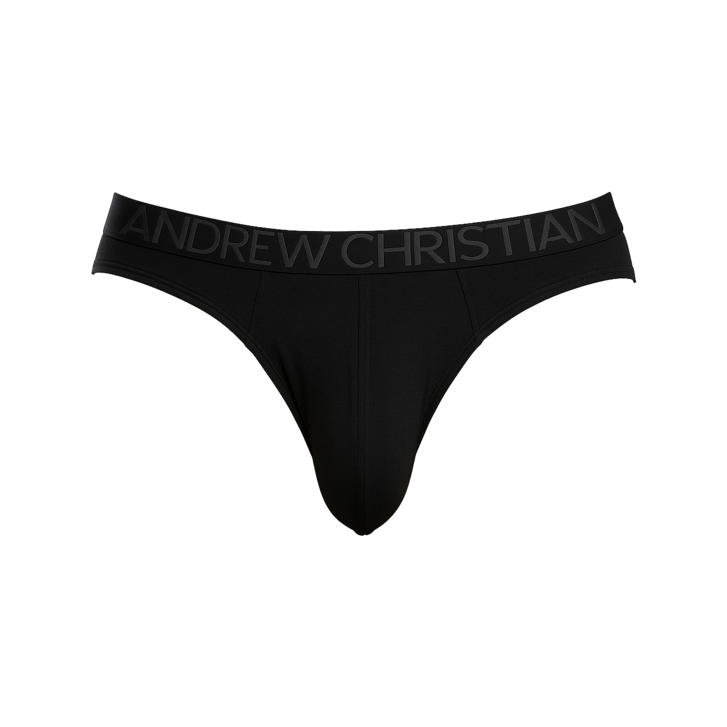 Andrew Christian Sensual Rib Brief w/ ALMOST NAKED® Black