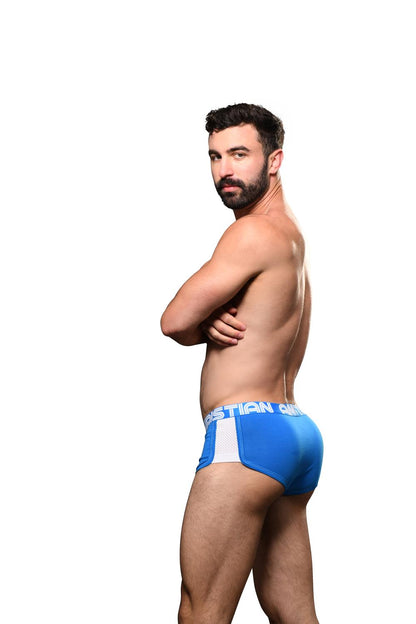 Andrew Christian Slow Fashion Boxer w/ SHOW-IT® Elect Blue