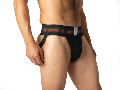 BIKE Original 3 Inch Jock Black