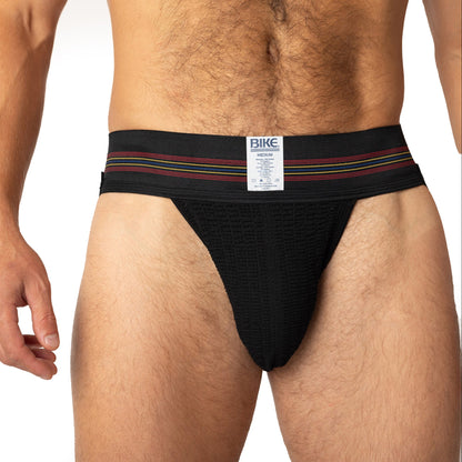 BIKE Original 3 Inch Jock Multipack 1x Black + 1x White