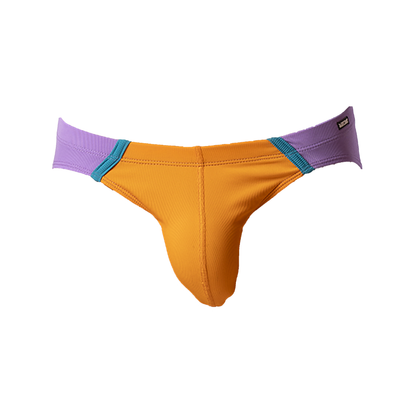 Barcode Berlin Avas Swim Brief Orange-Lilac-Blue