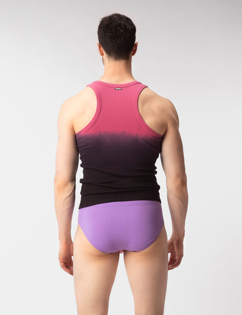 Avas Barcode Berlin Avas Swim Brief Rose-Lila-Blue – Gunderwear