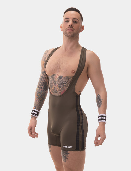 Barcode Berlin Backless Singlet Dastin Darkarmy-Black
