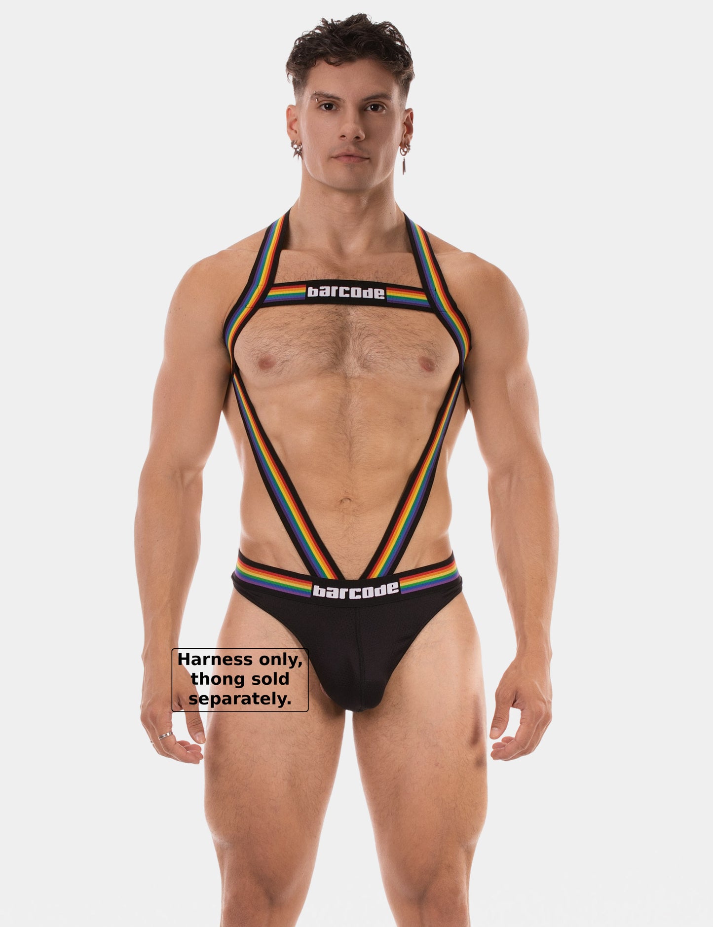 Barcode Berlin Body Harness Pride Ikem Black