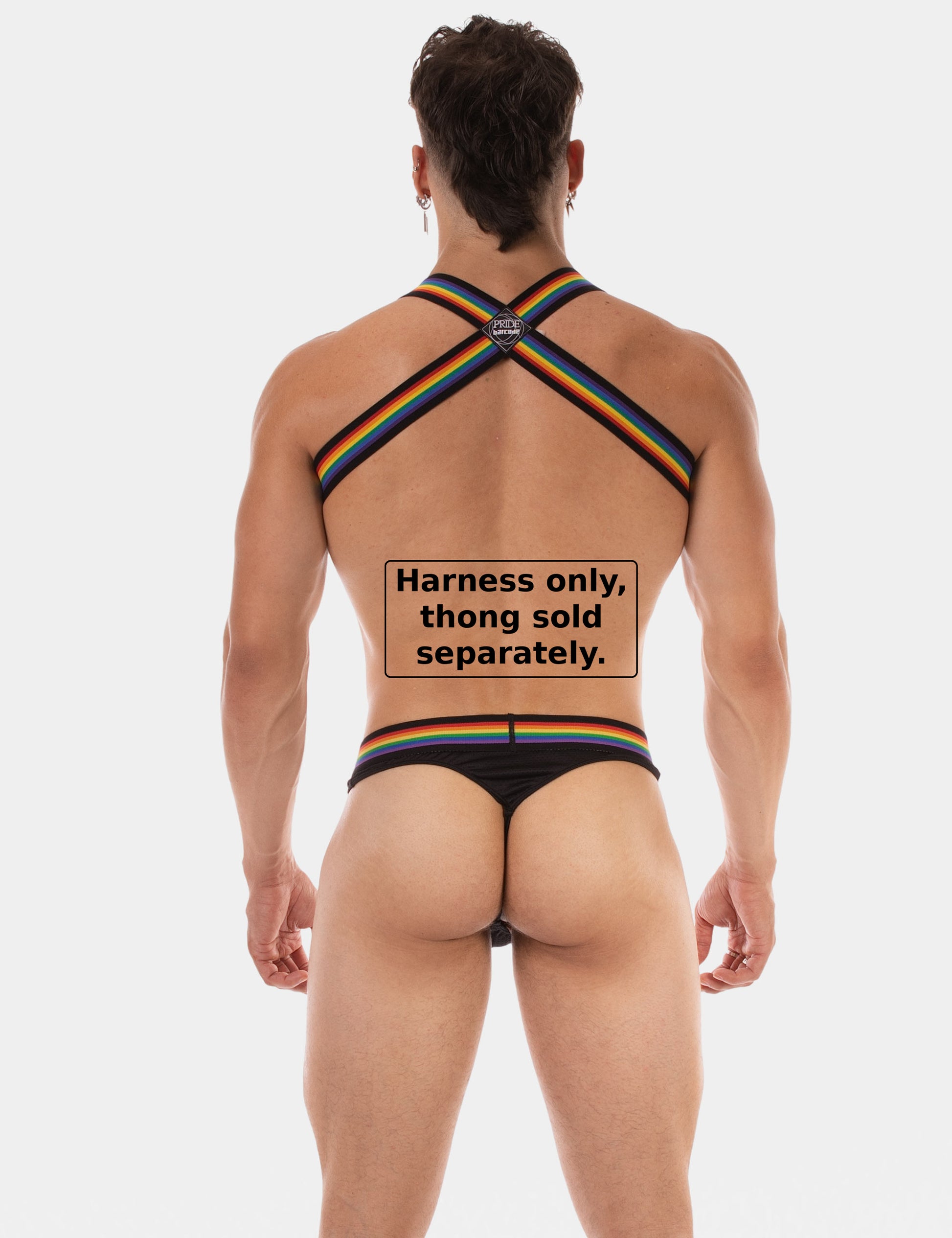 Barcode Berlin Body Harness Pride Ikem Black