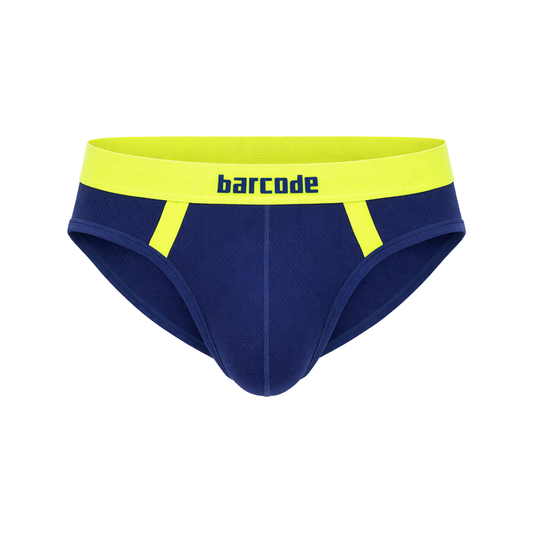 Barcode Berlin Brief Sonny Navy-Neongreen