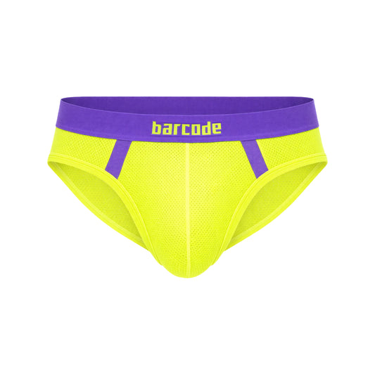 Barcode Berlin Brief Sonny Neongreen-Purple
