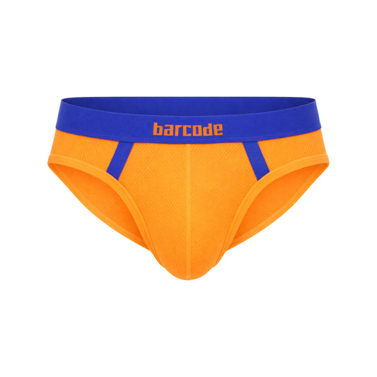 Barcode Berlin Brief Sonny Neonorange-Royal