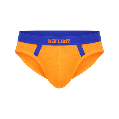 Barcode Berlin Brief Sonny Neonorange-Royal