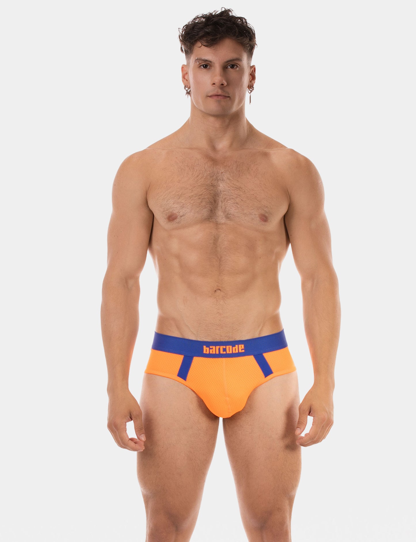 Barcode Berlin Brief Sonny Neonorange-Royal