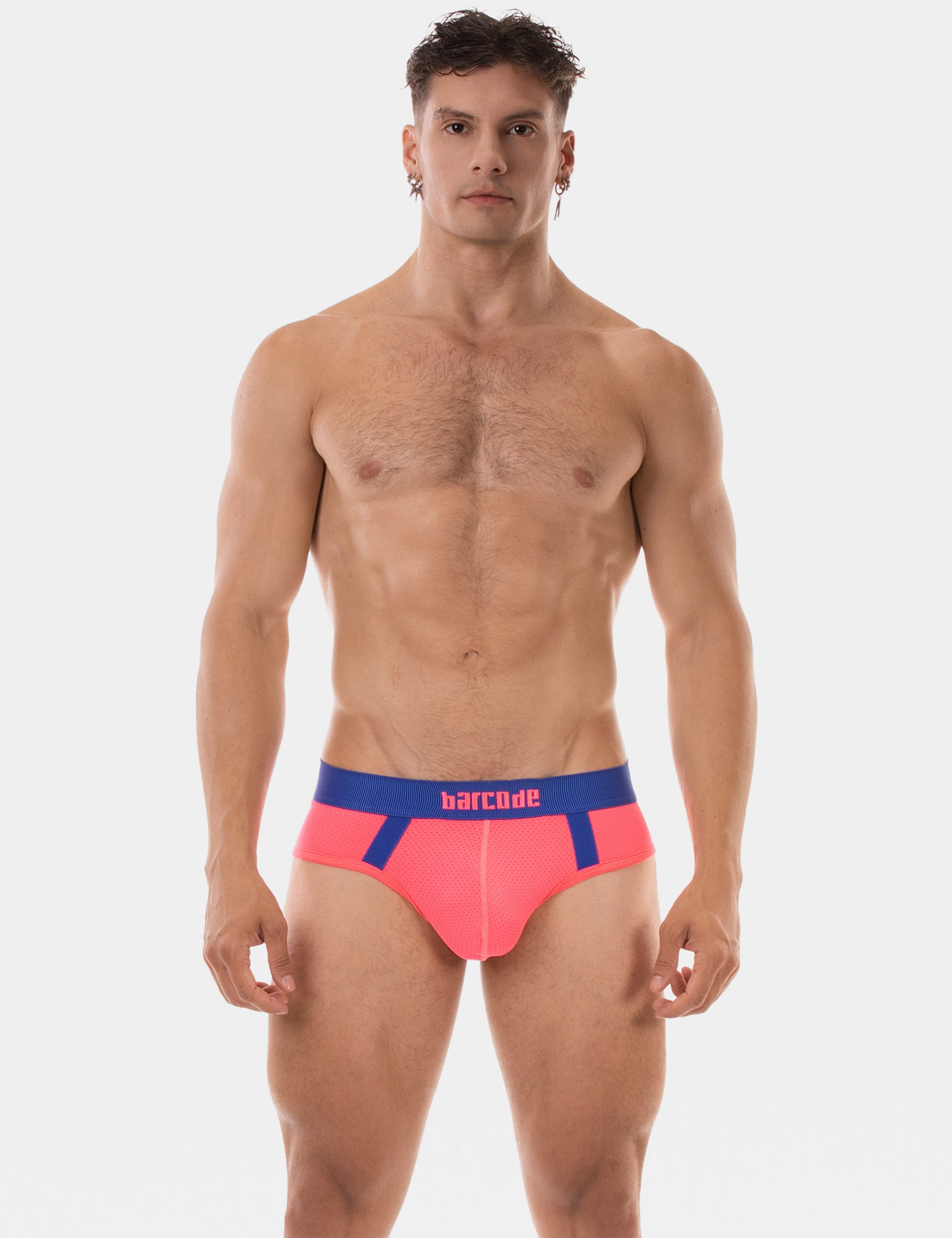 Barcode Berlin Brief Sonny Neonpink-Royal