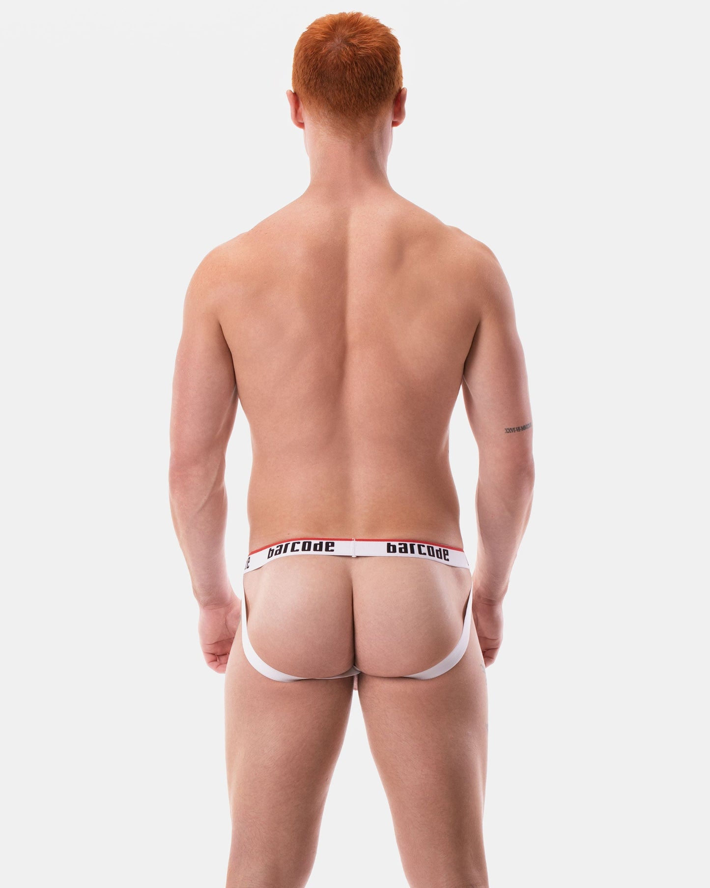 Barcode Berlin Cosme Jockstrap Morado Marrón