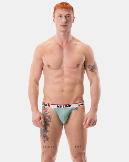 Barcode Berlin Cosme Jockstrap Multipack 1x Mint + 1x Brownishpurple + 1x Yellow