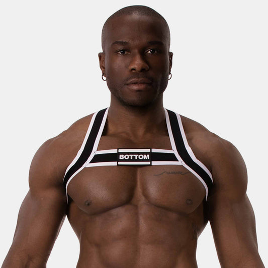 Barcode Berlin Harness BOTTOM Black-White