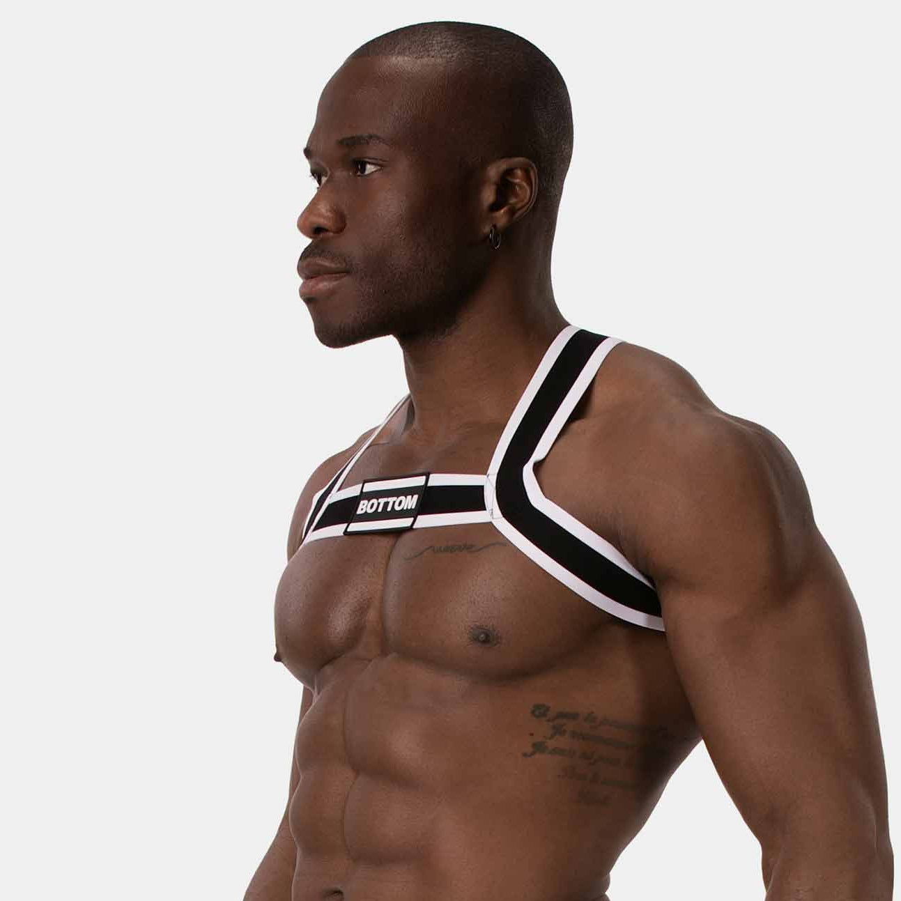 Barcode Berlin Harness BOTTOM Black-White