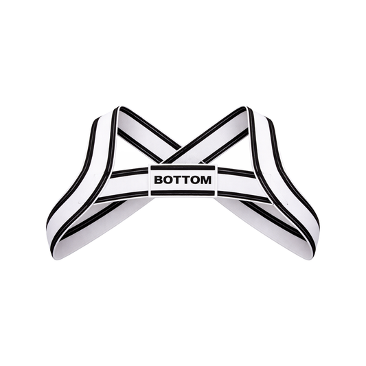 Barcode Berlin Harness BOTTOM White-Black