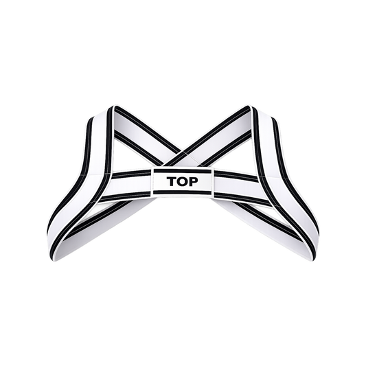 Barcode Berlin Harness TOP White-Black