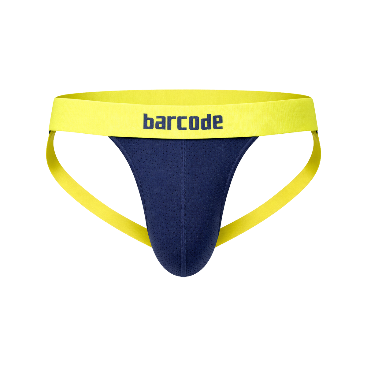 Barcode Berlin Jock Arlo Navy-Neongreen – Gunderwear