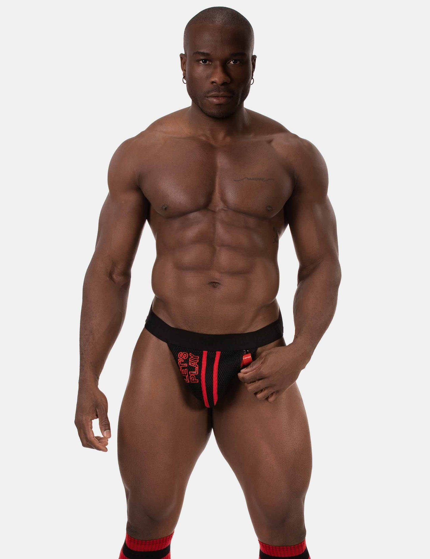 Barcode Berlin Jock Let'S Play Black-Red
