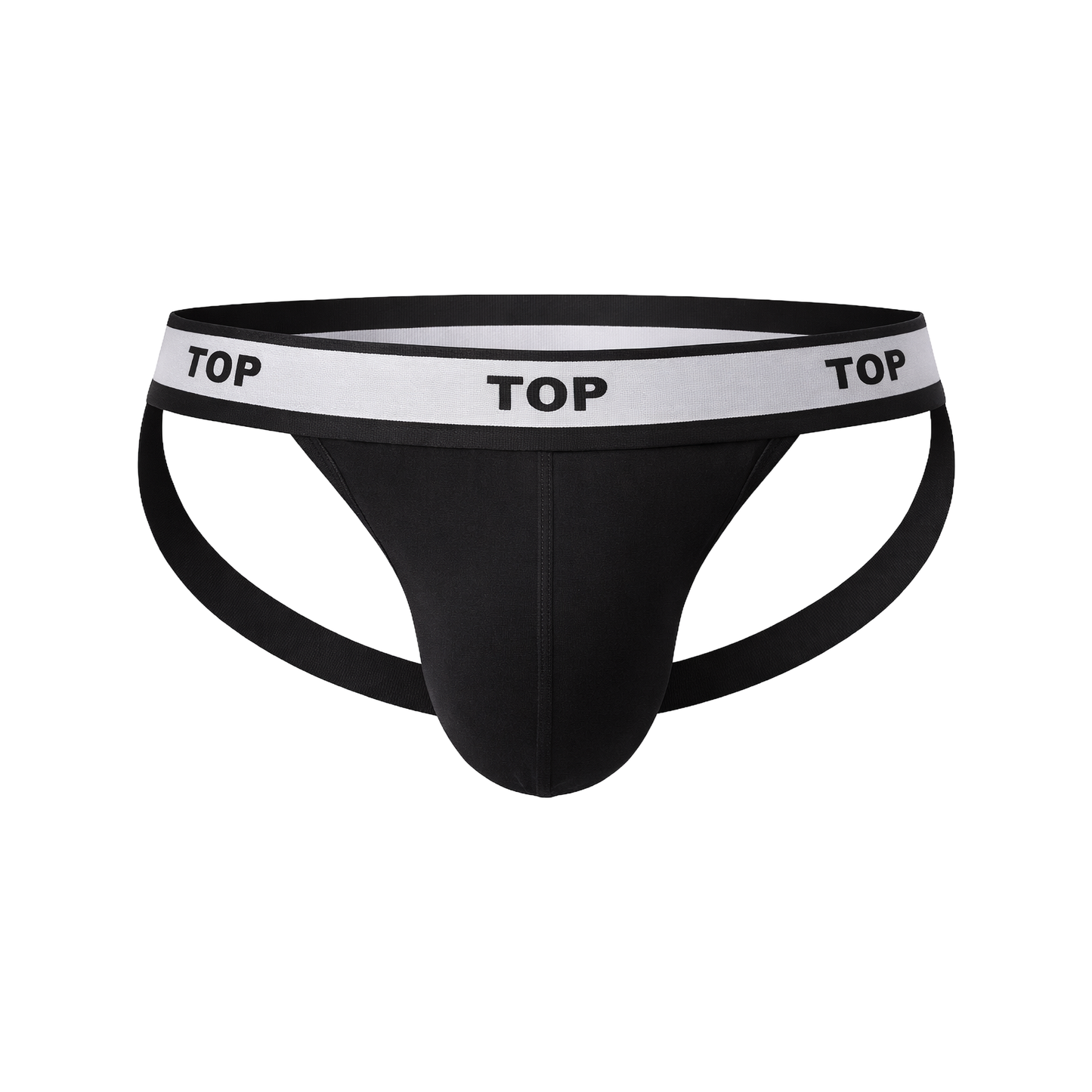 Barcode Berlin Jockstrap TOP Schwarz-Weiß